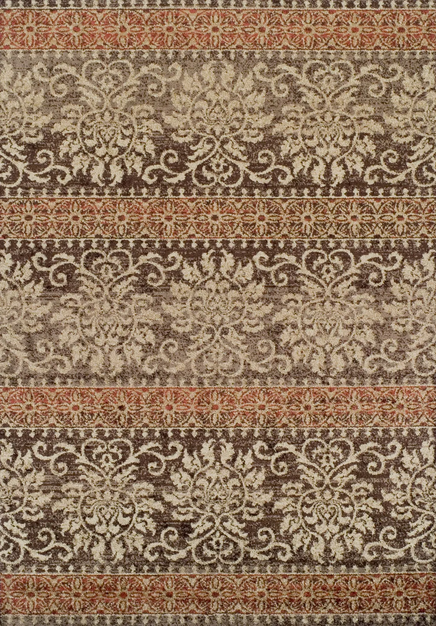 Gala Rust 5x7 Area Rug