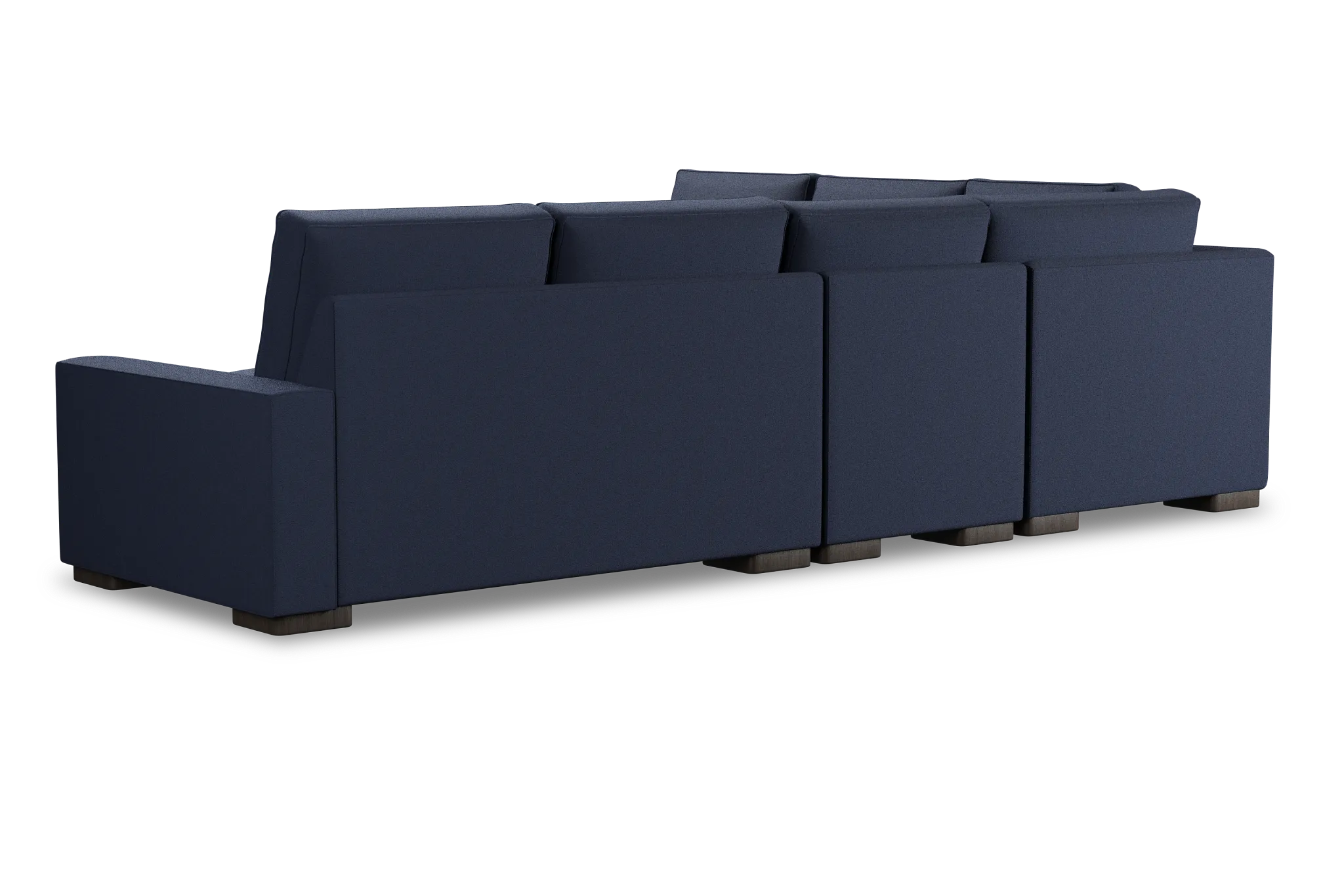 Edgewater Peyton Dark Blue Medium Two-arm Sectional