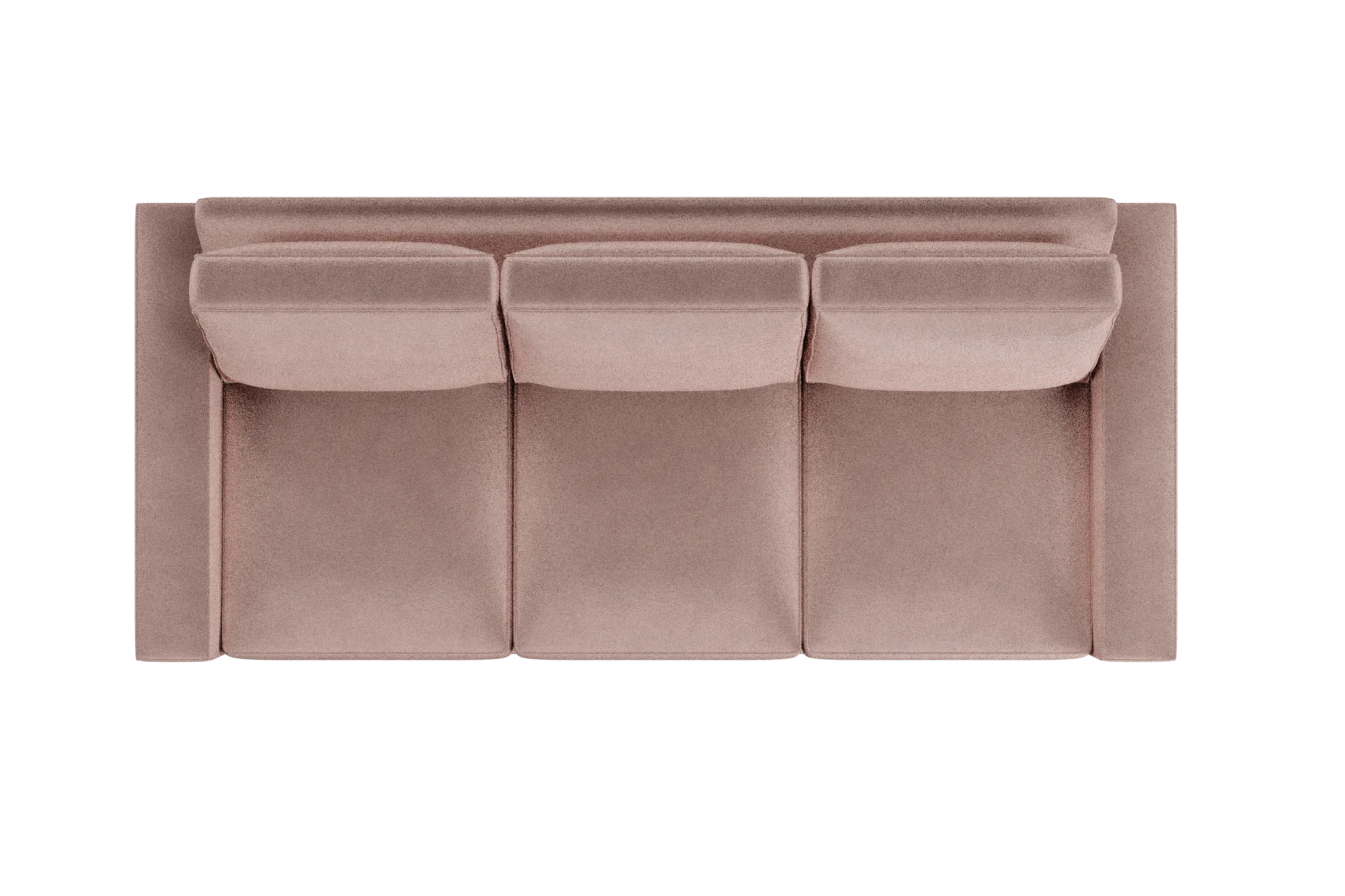 Edgewater Joya Light Pink 96" Sofa W/ 3 Cushions