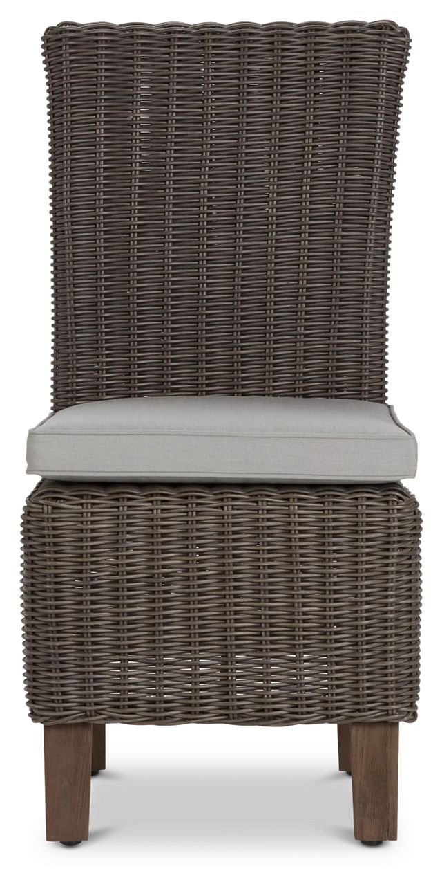 Canyon Gray Woven Side Chair