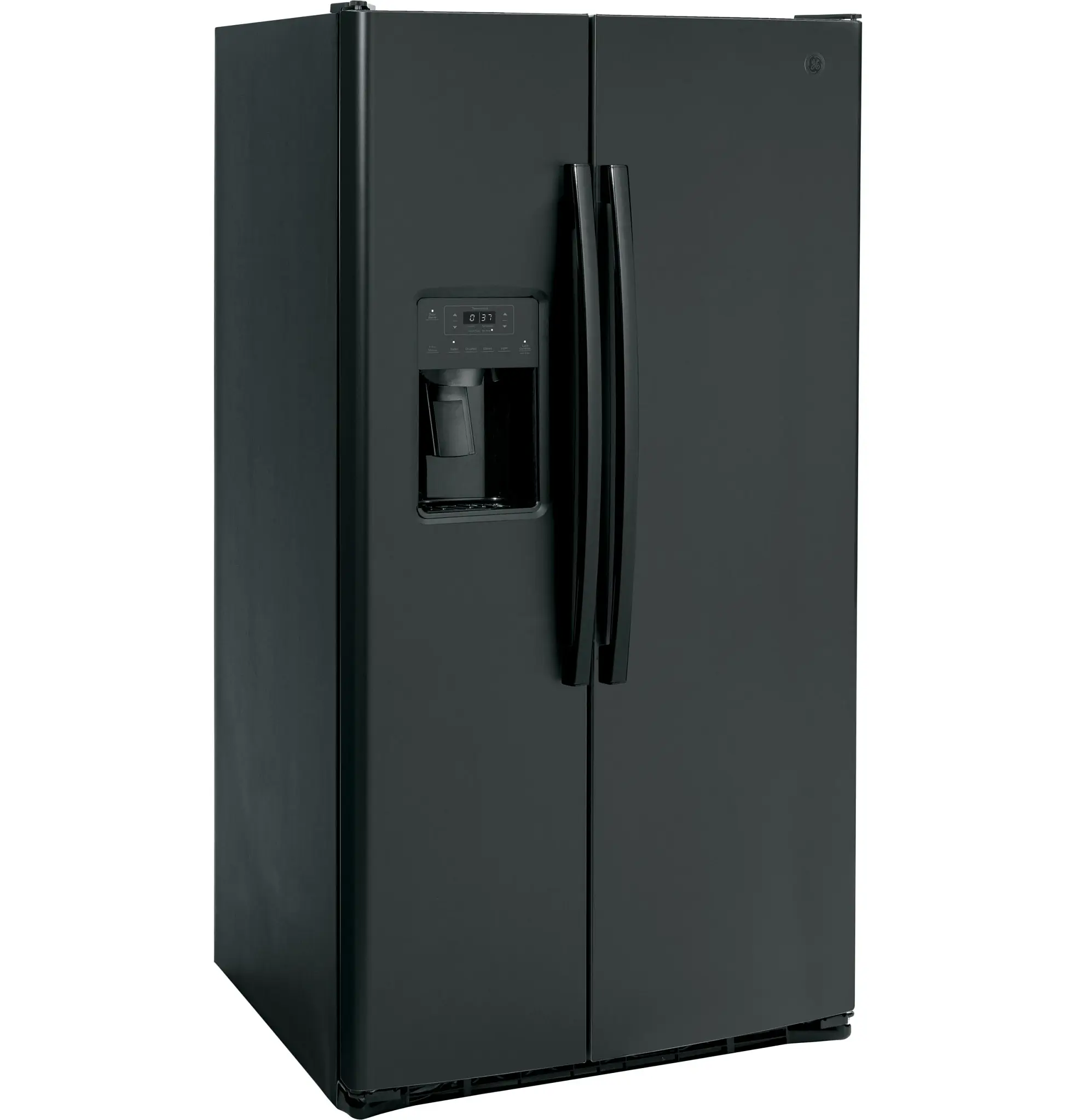 Ge Profile 25 Series Black Side By Side Refrigerator Ge Profile 25 Series Black Side By Side Refrigerator