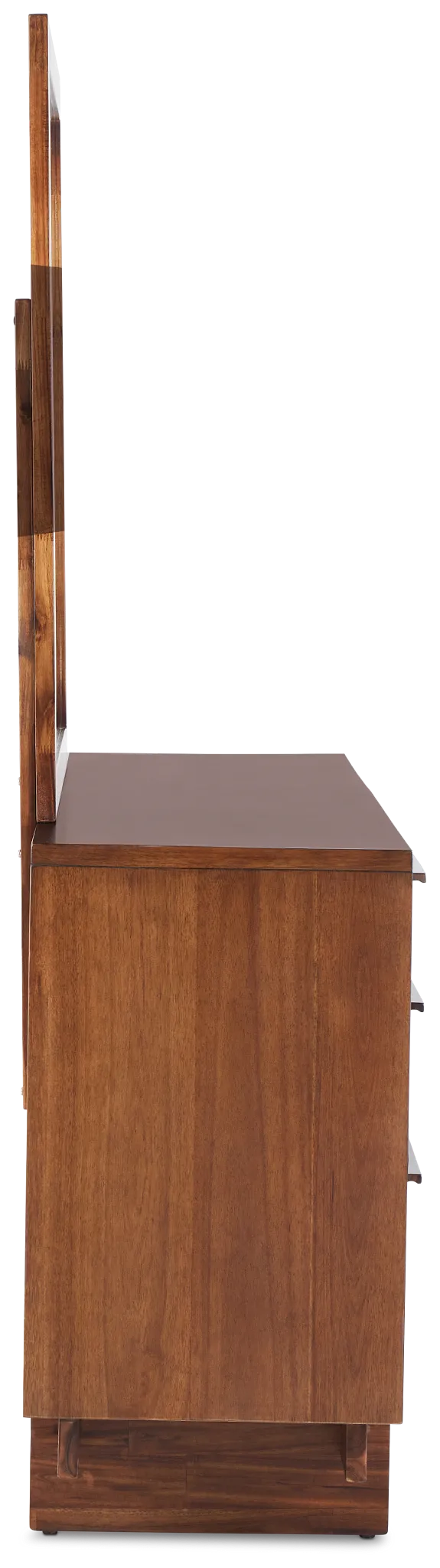 Bowery Dark Tone Dresser & Mirror