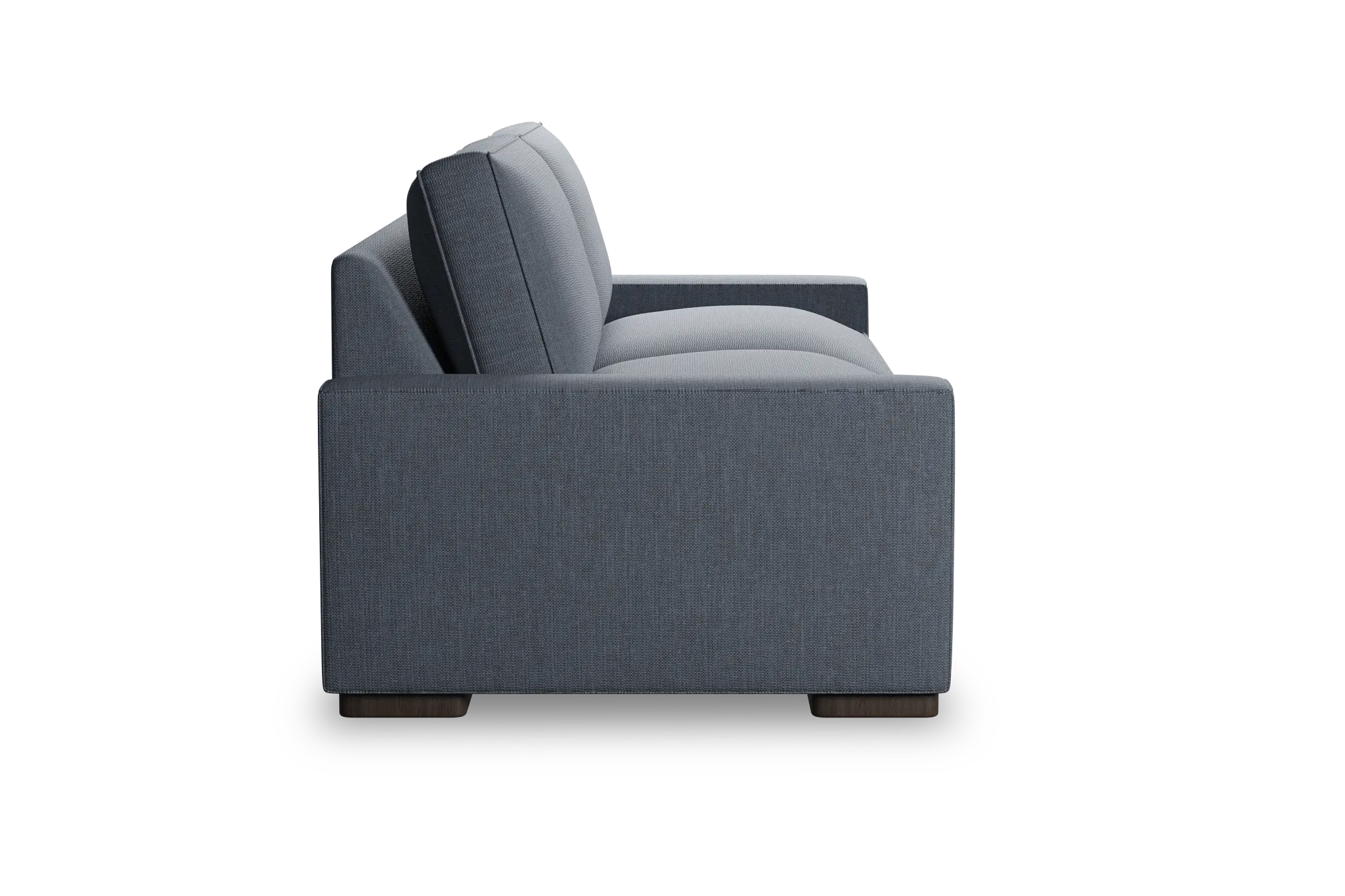 Edgewater Victory Dark Blue 96" Sofa W/ 2 Cushions