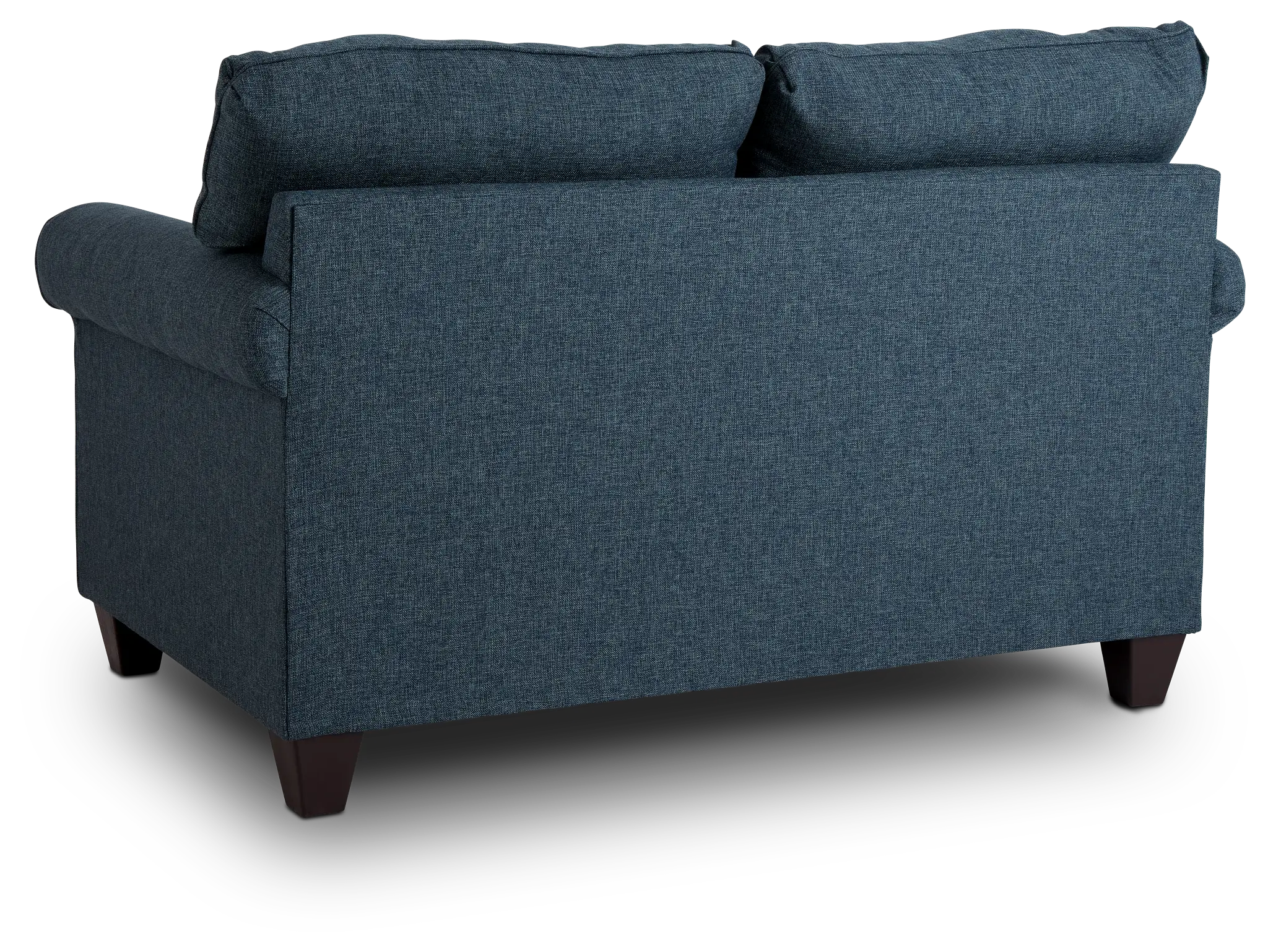 Cameron Blue Fabric Loveseat Cameron Blue Fabric Loveseat