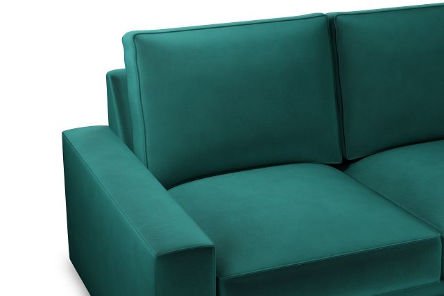 Edgewater Joya Green Medium Two-arm Sectional