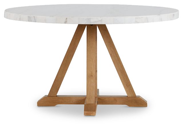 Somerset White Round Table (1)