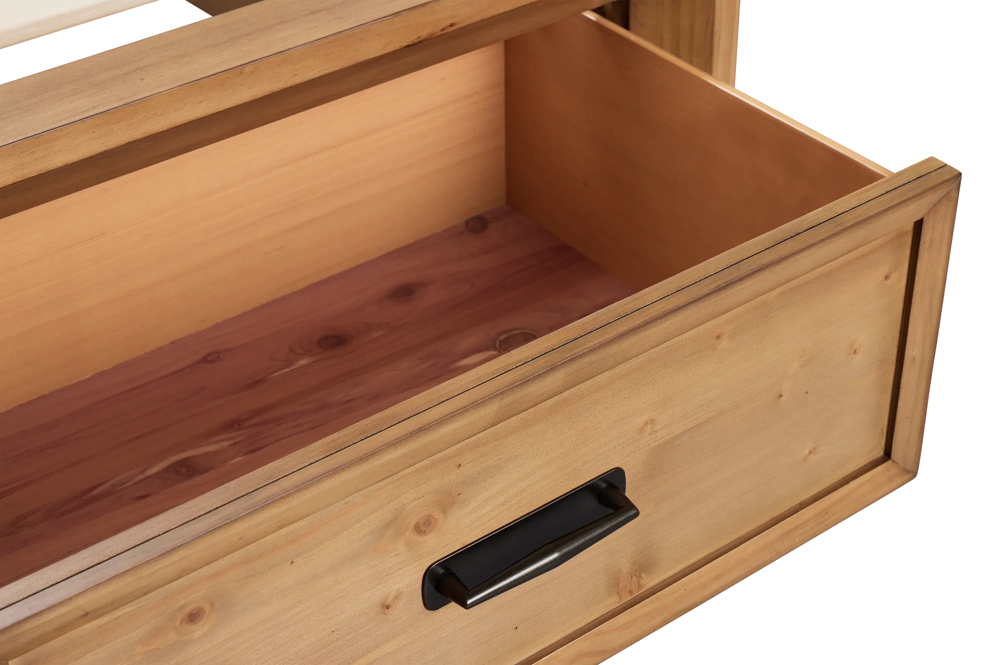 Vail Light Tone Panel Storage Bed