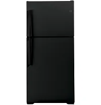 Ge 19 Series Black Top Freezer Refrigerator