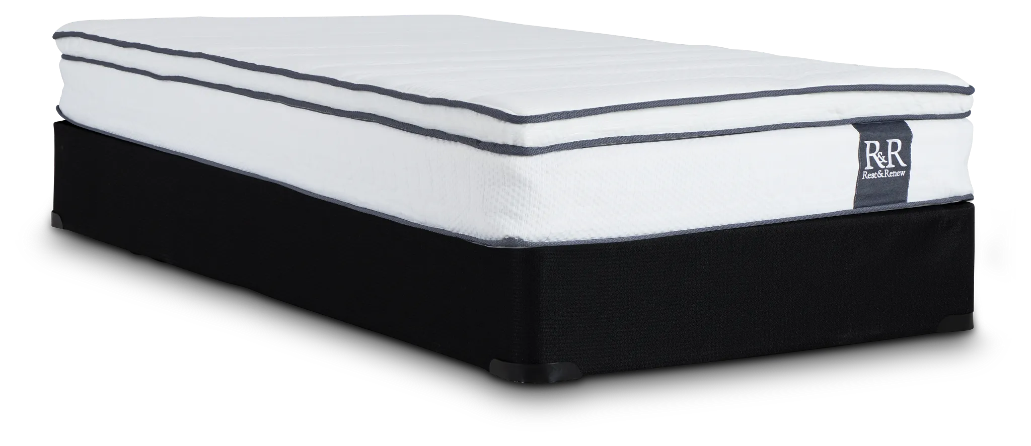 Rest & Renew By Zinus 10" Hybrid Mattress Set