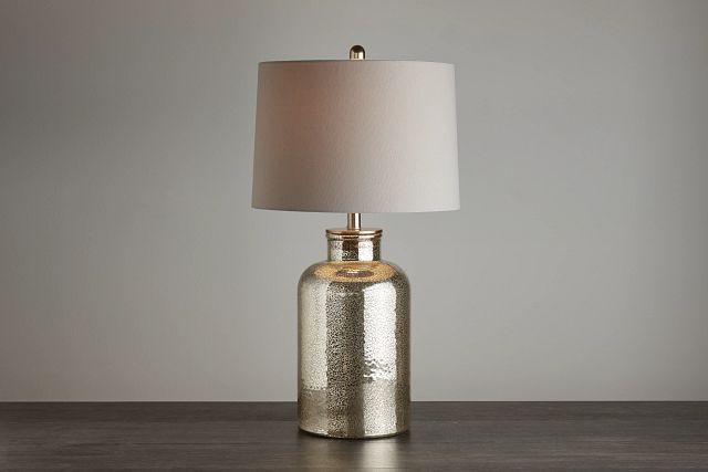 Ronja Bronze Glass Table Lamp Home, Bronze Glass Cylinder Table Lamp Base