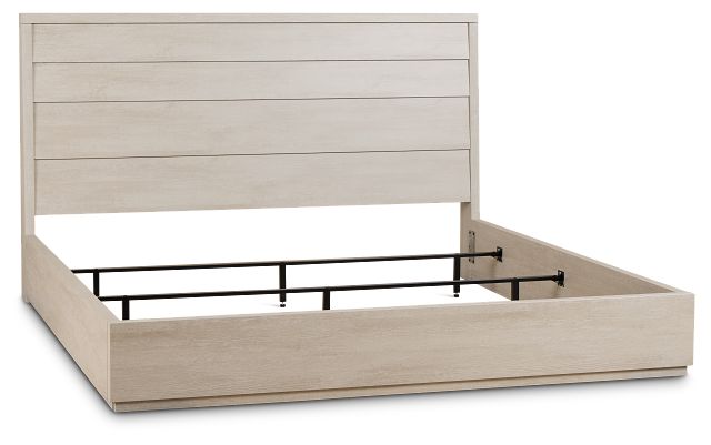 Capraia Light Tone Panel Bed