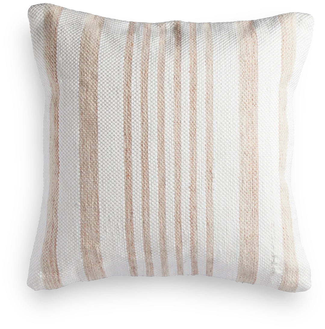 Anap Beige 22" Accent Pillow