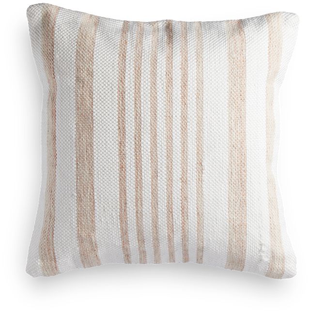Anap Beige 22" Accent Pillow