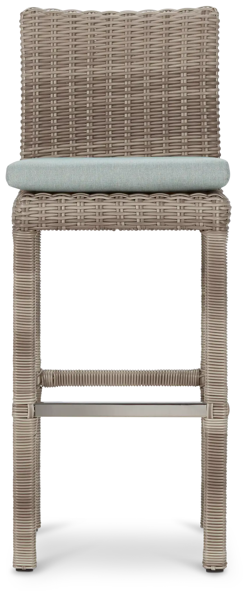 Raleigh Teal Woven 30" Barstool Raleigh Teal Woven 30" Barstool