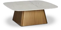Lana White Square Coffee Table