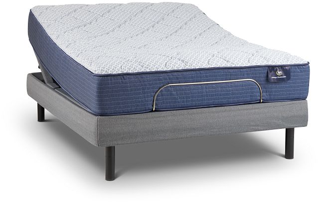 Serta Serene Sky Plush Motion Perfect 4, Serta Split Cal King Adjustable Bed