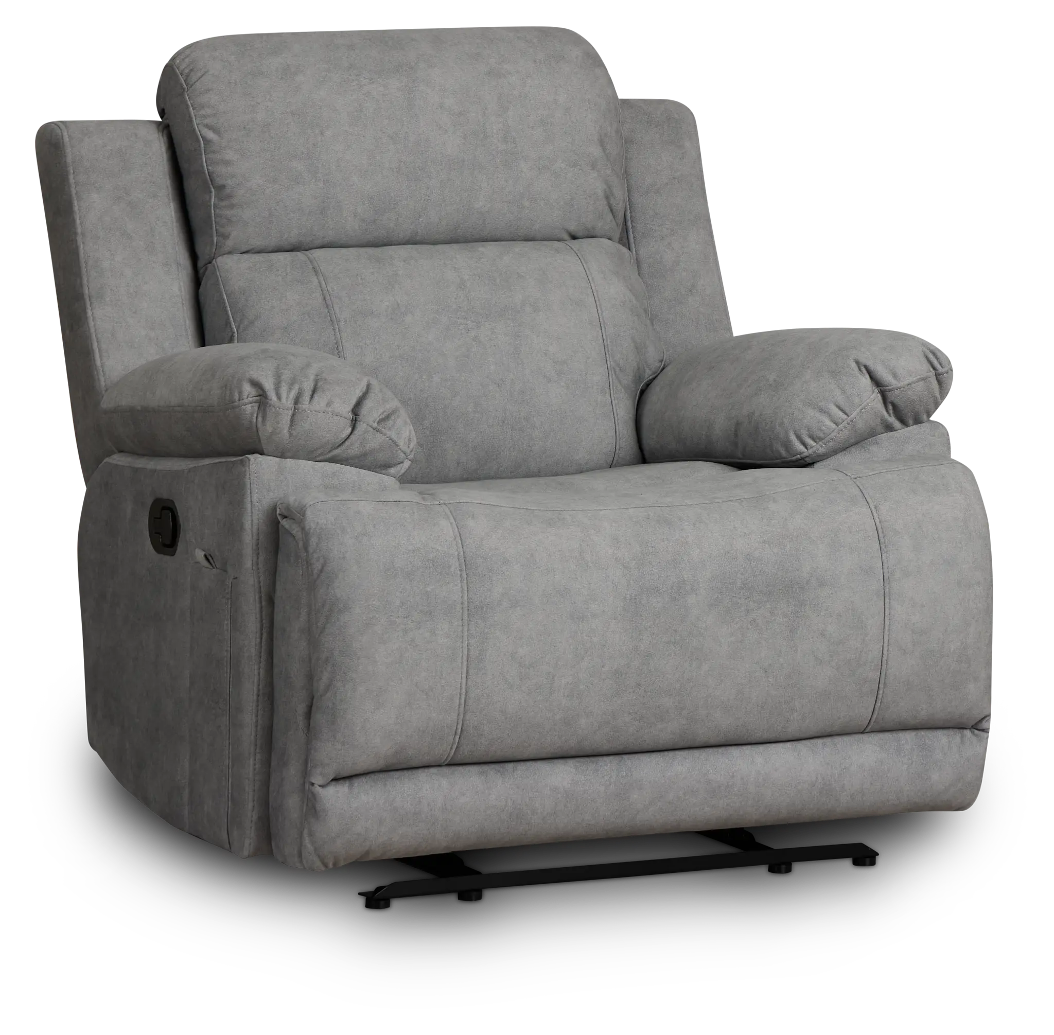 Benson Gray Micro Recliner Benson Gray Micro Recliner