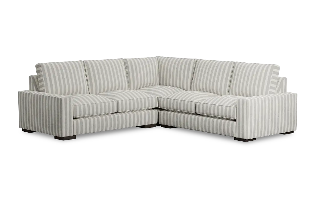 Edgewater Sea Lane Light Gray Small Two-arm Sectional Edgewater Sea Lane Light Gray Small Two-arm Sectional