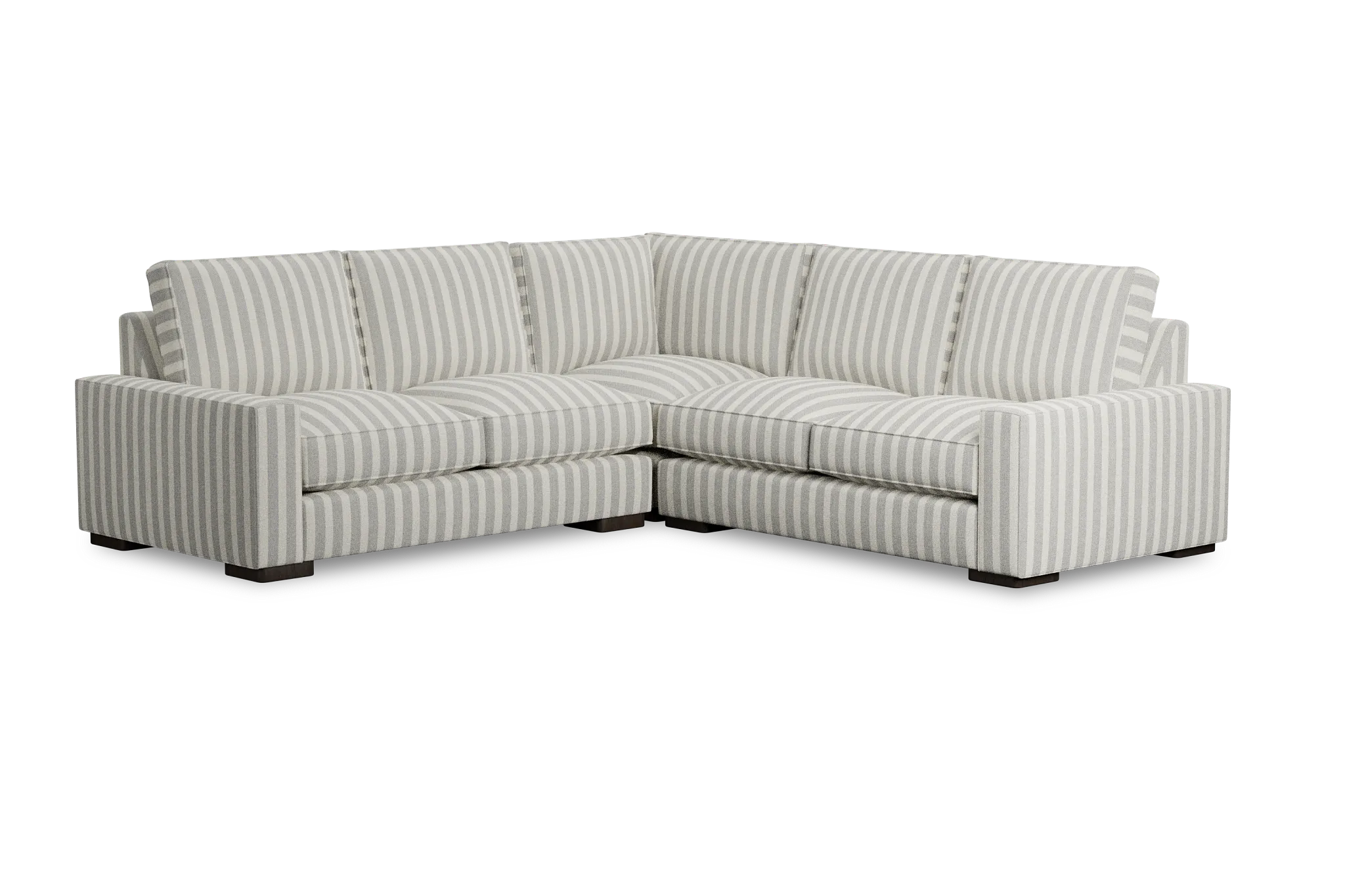 Edgewater Sea Lane Light Gray Small Two-arm Sectional