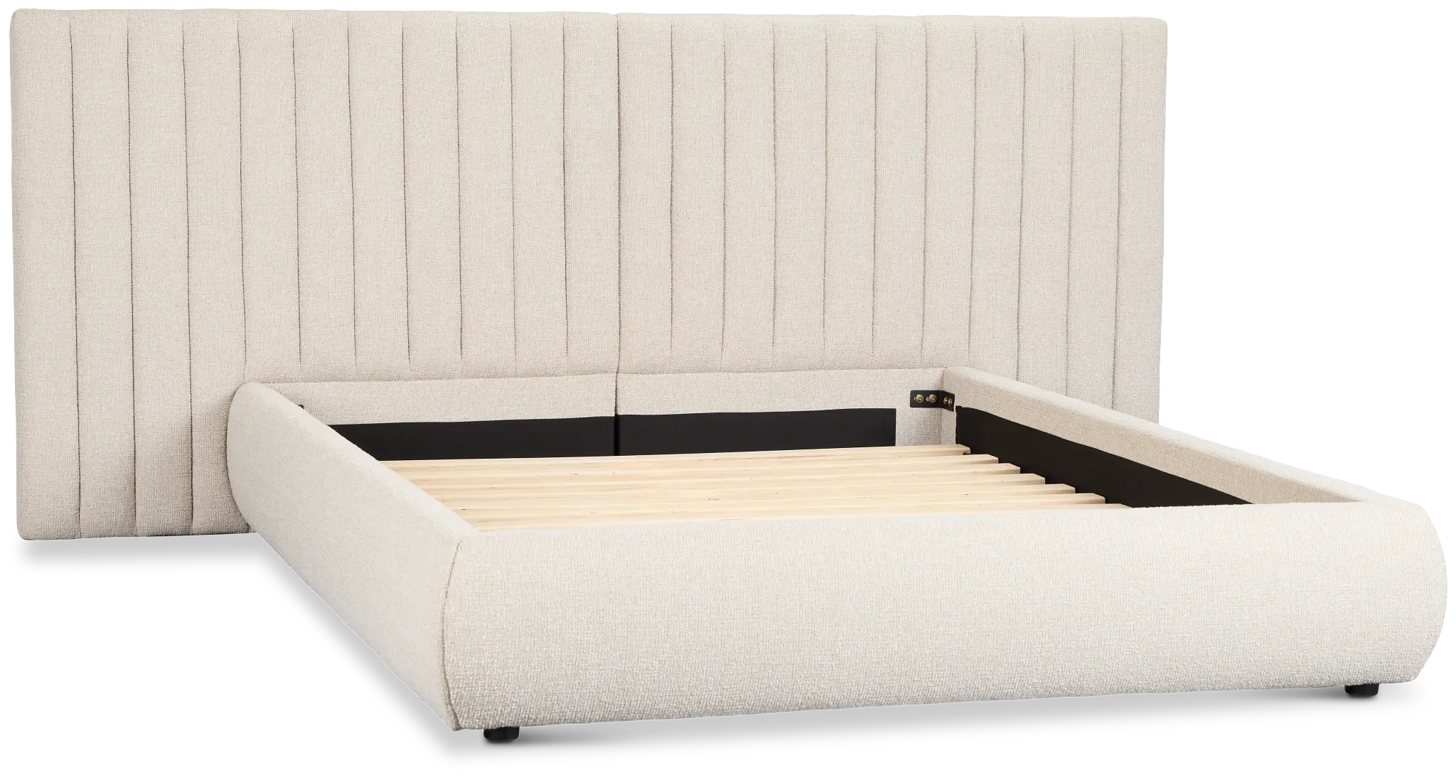 Nomad Light Beige Uph Spread Bed Nomad Light Beige Uph Spread Bed