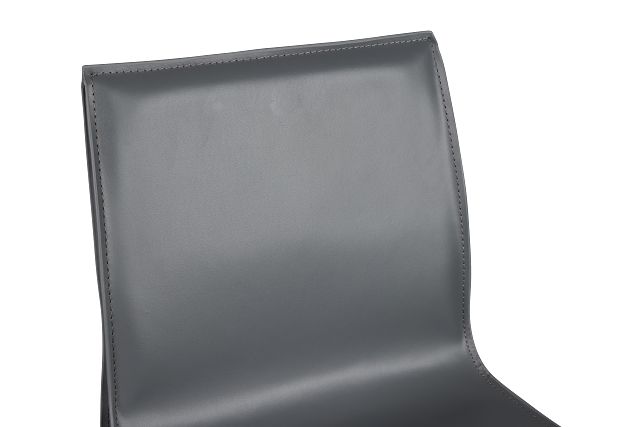 Lugo Gray 30" Upholstered Barstool