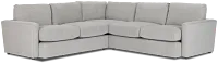 Noah Gray Fabric Small Two-arm Sectional