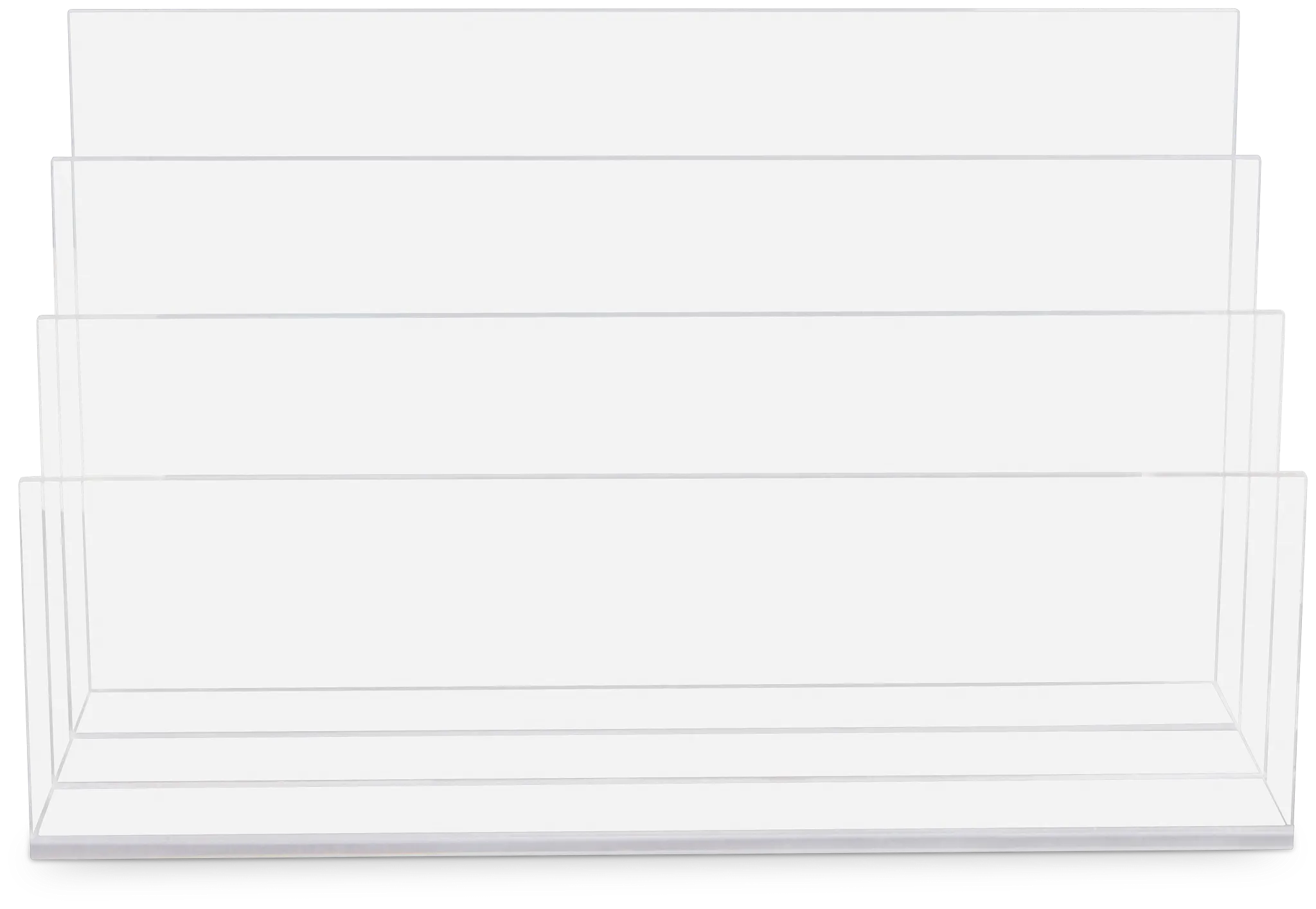 Devi Clear Acrylic File Organizer