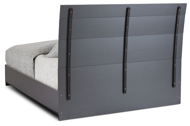 Oslo Gray Platform Bed