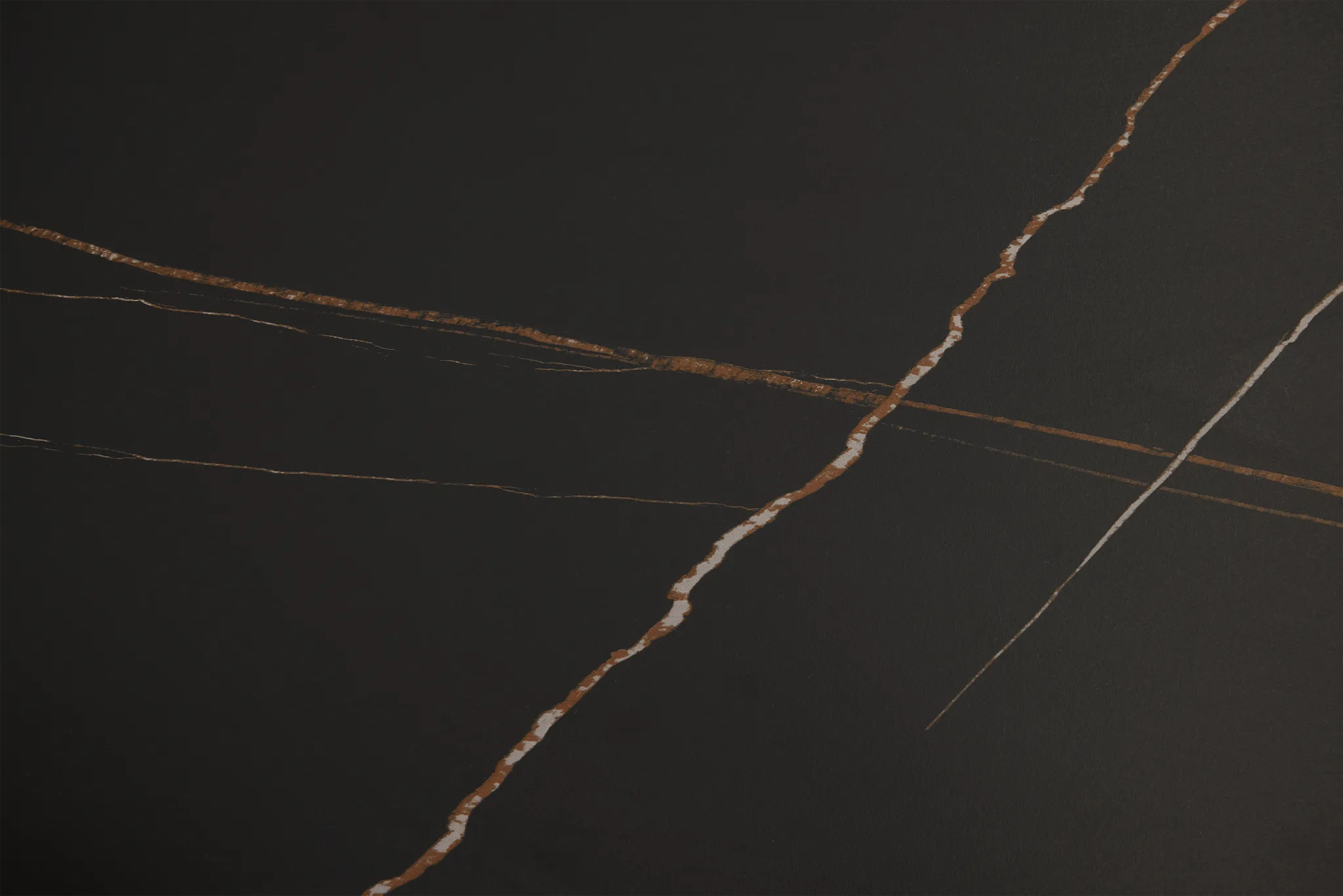 Sierra Black Stone Rectangular Table With 6 Chairs