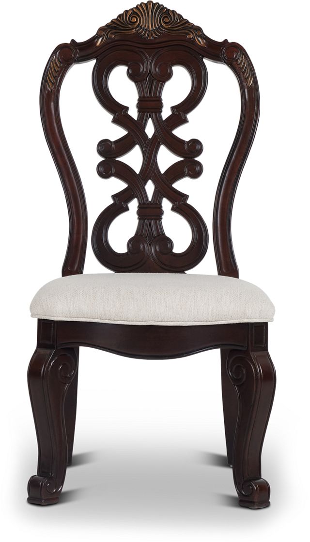 Vigo Dark Tone Wood Side Chair
