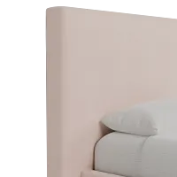 Grayton Joya Light Pink 54" Upholstered Platform Bed