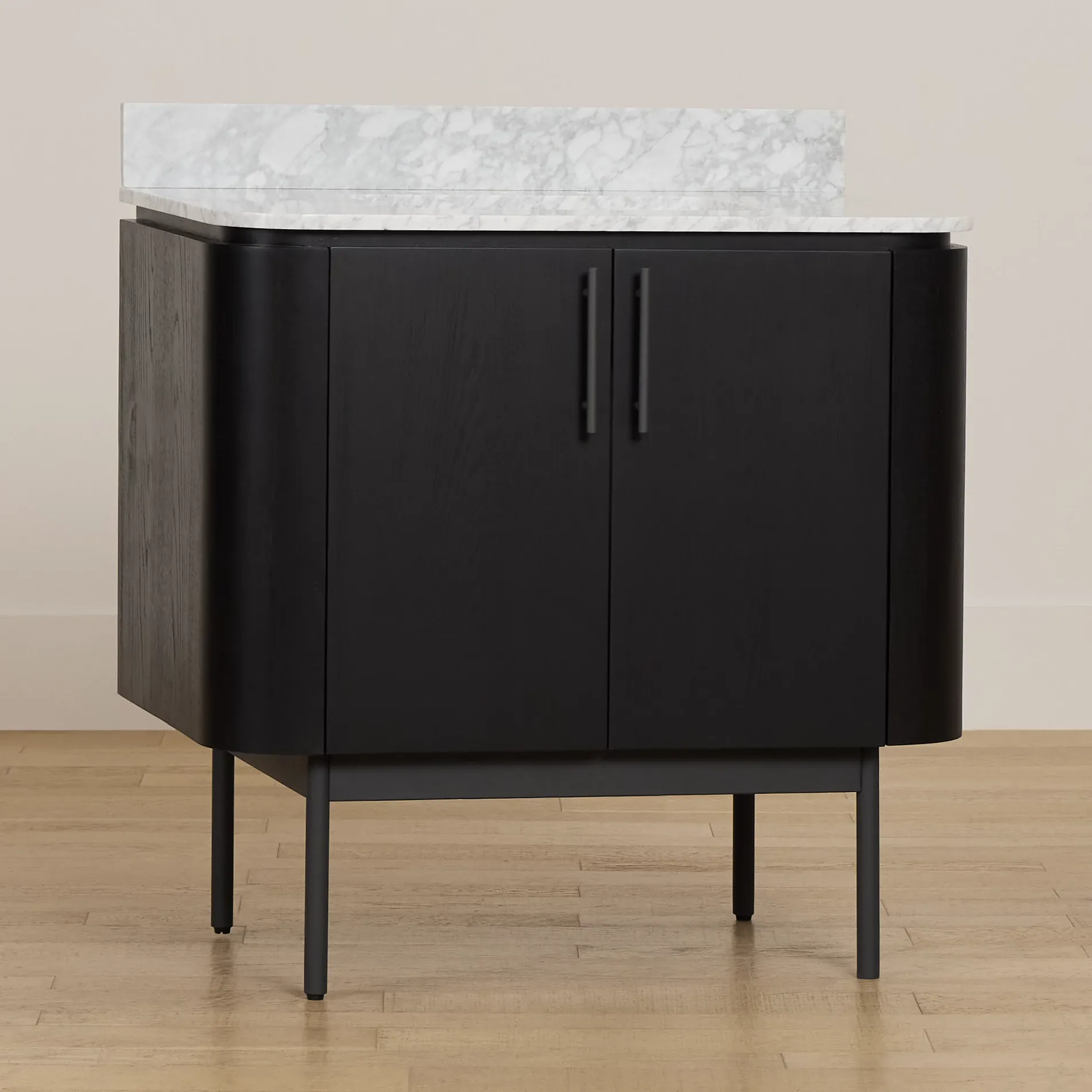 Nomad Black 36" Single Bathroom Vanity