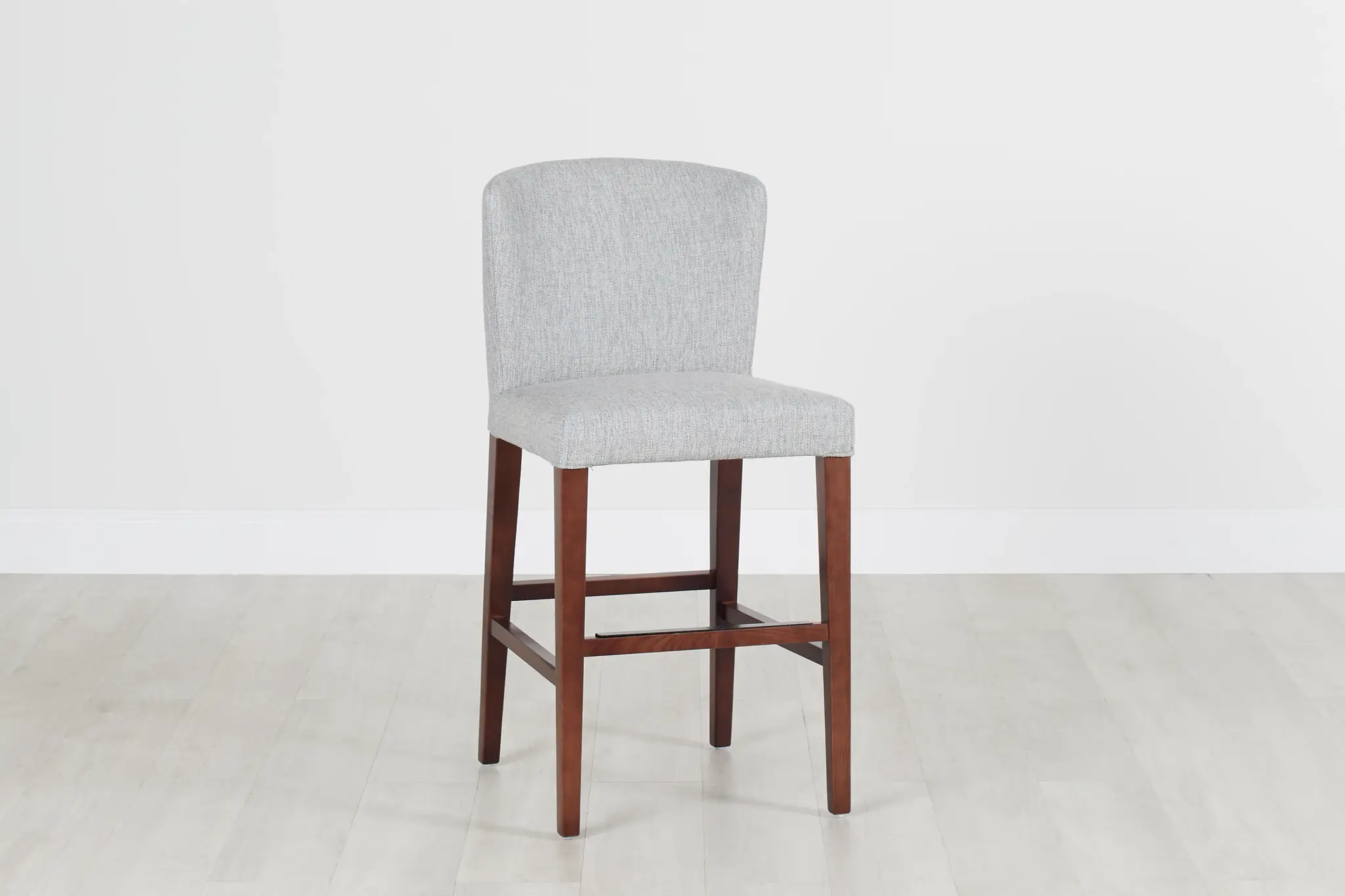 Bentley Light Gray 24" Upholstered Barstool Bentley Light Gray 24" Upholstered Barstool