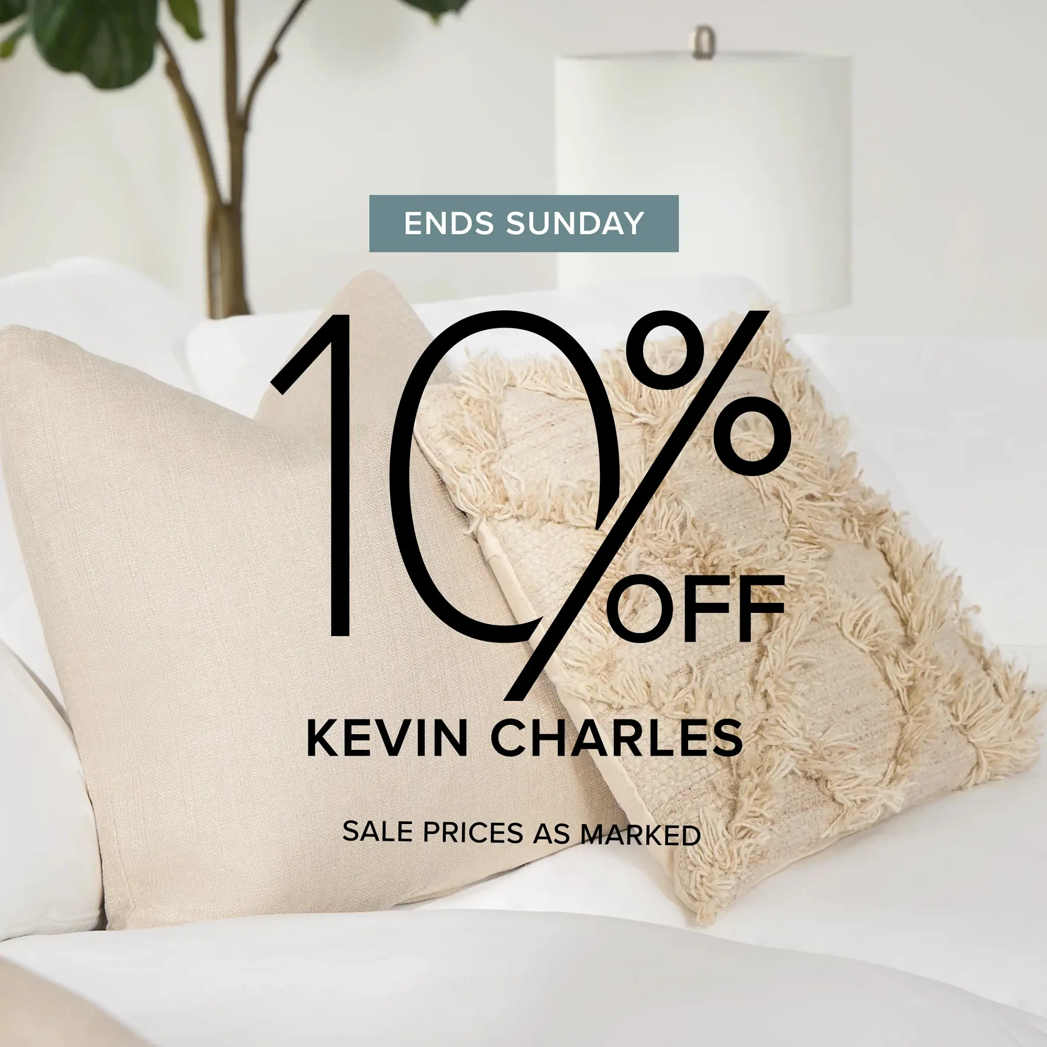 10% Off Kevin Charles