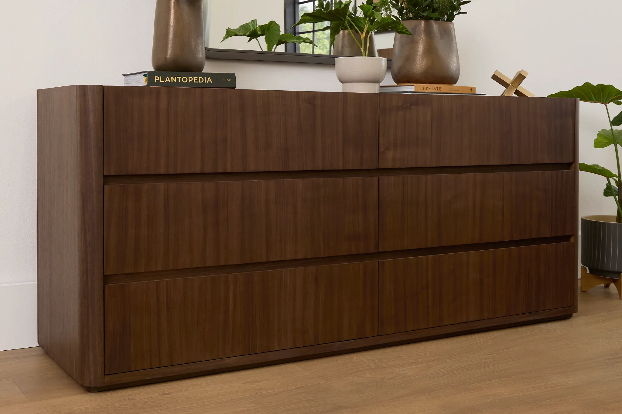 Nomad Mid Tone Dresser & Mirror