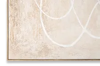 Derry Beige Large Framed Wall Art