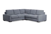 Edgewater Elevation Gray Small Two-arm Sectional