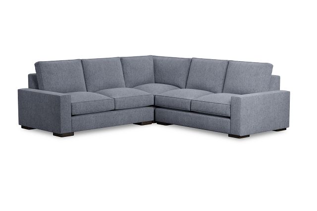 Edgewater Elevation Gray Small Two-arm Sectional