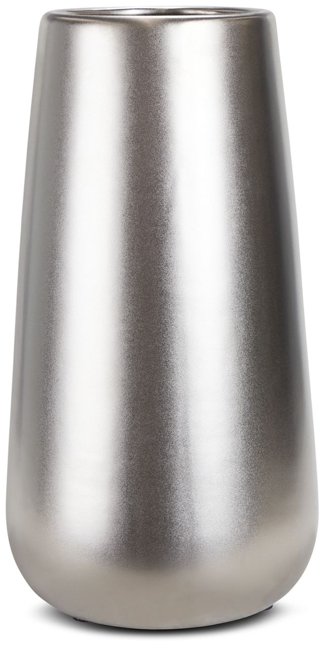 Iika Silver Medium Vase