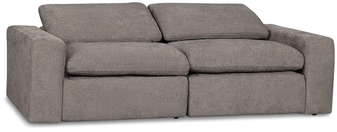 Drift Dark Gray Fabric Power Reclining Sofa Drift Dark Gray Fabric Power Reclining Sofa