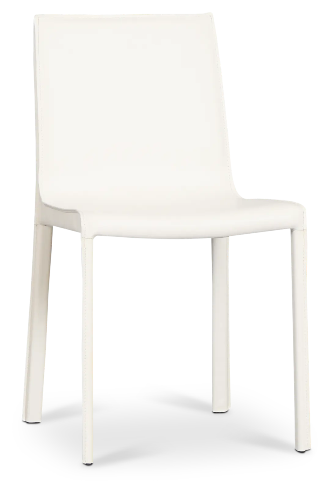 Lagos White Upholstered Side Chair Lagos White Upholstered Side Chair