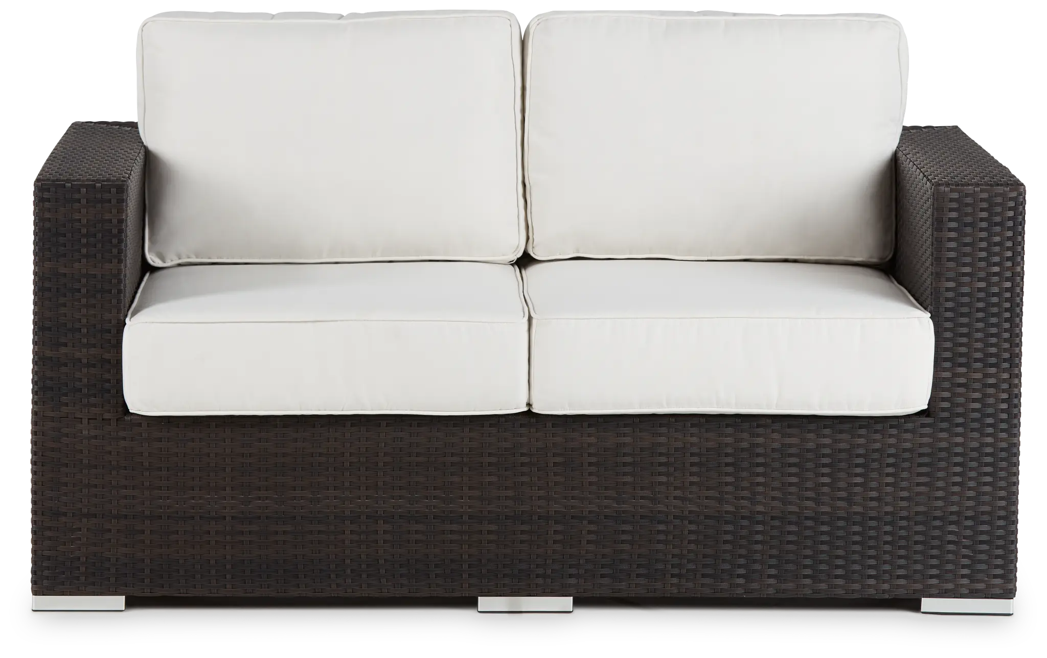 Fina White Loveseat Fina White Loveseat