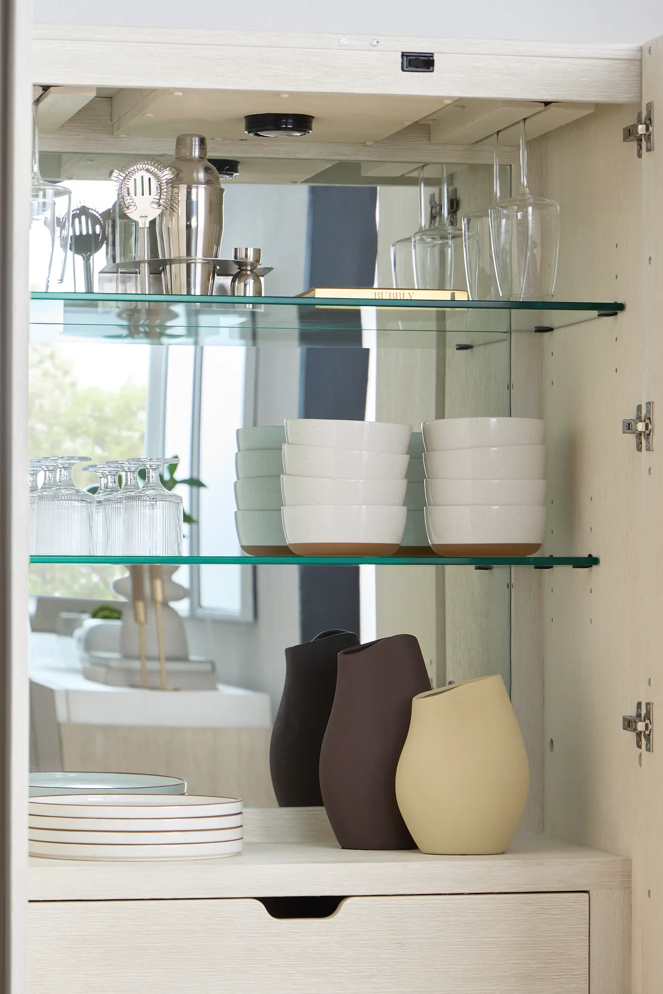 Miramar Silver Bar Cabinet