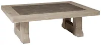 Hennington Two-tone Rectangular Coffee Table