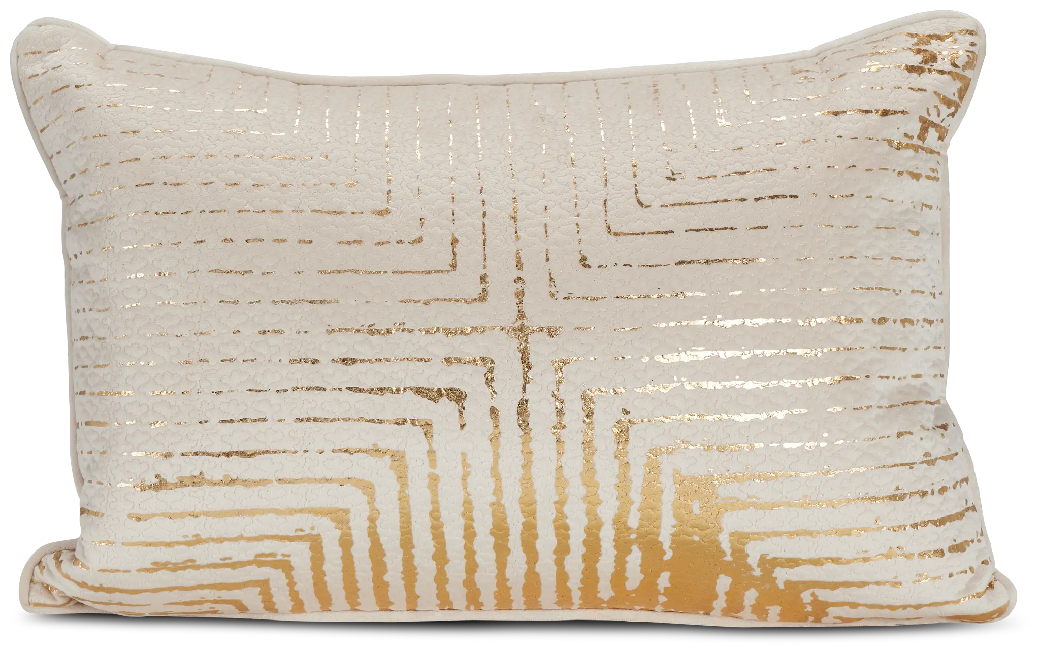 Lara Beige Velvet Lumbar Accent Pillow Lara Beige Velvet Lumbar Accent Pillow