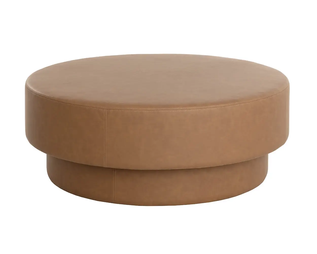 Arin Brown Lthr/vinyl Ottoman Arin Brown Lthr/vinyl Ottoman