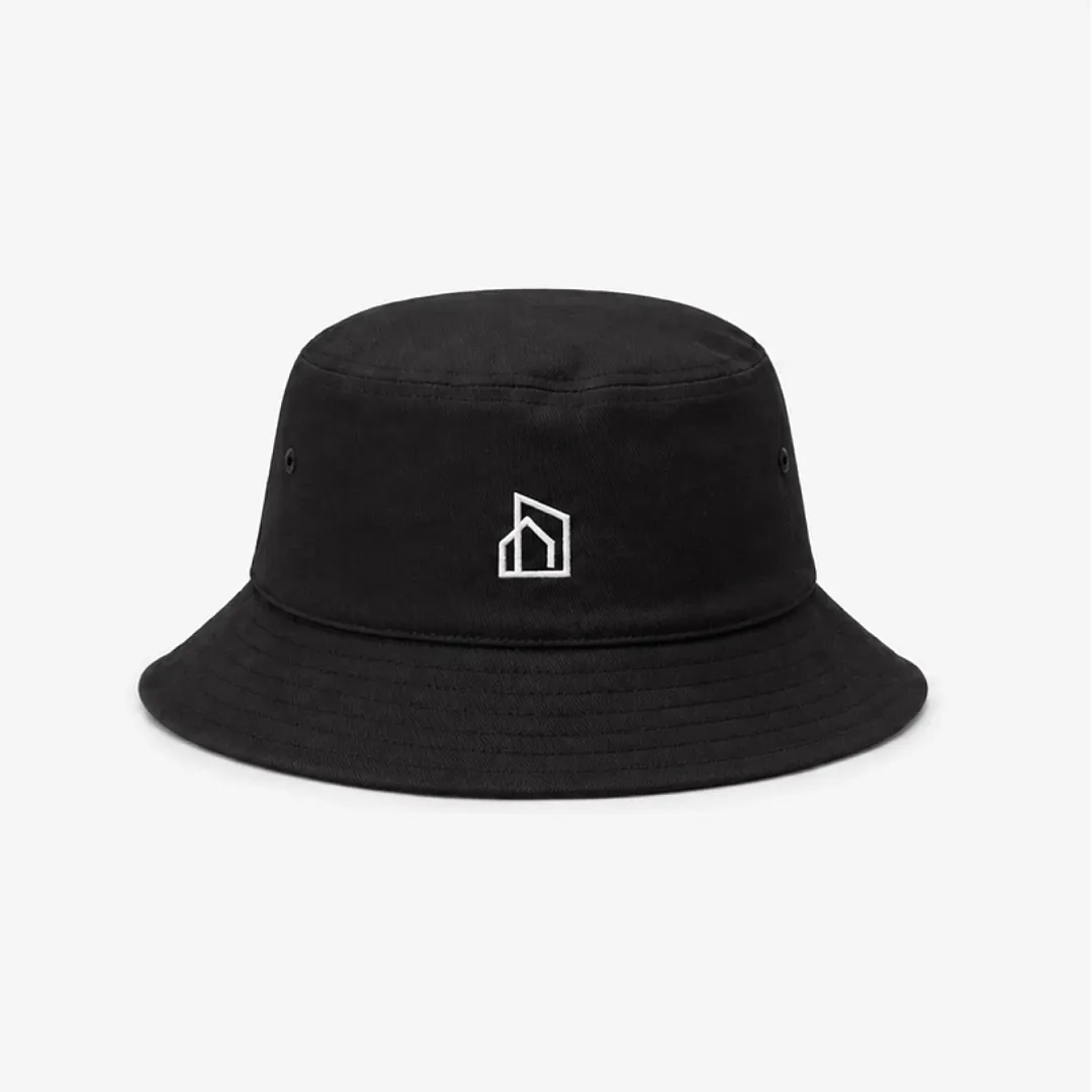 CITY HOME Black Bucket Hat