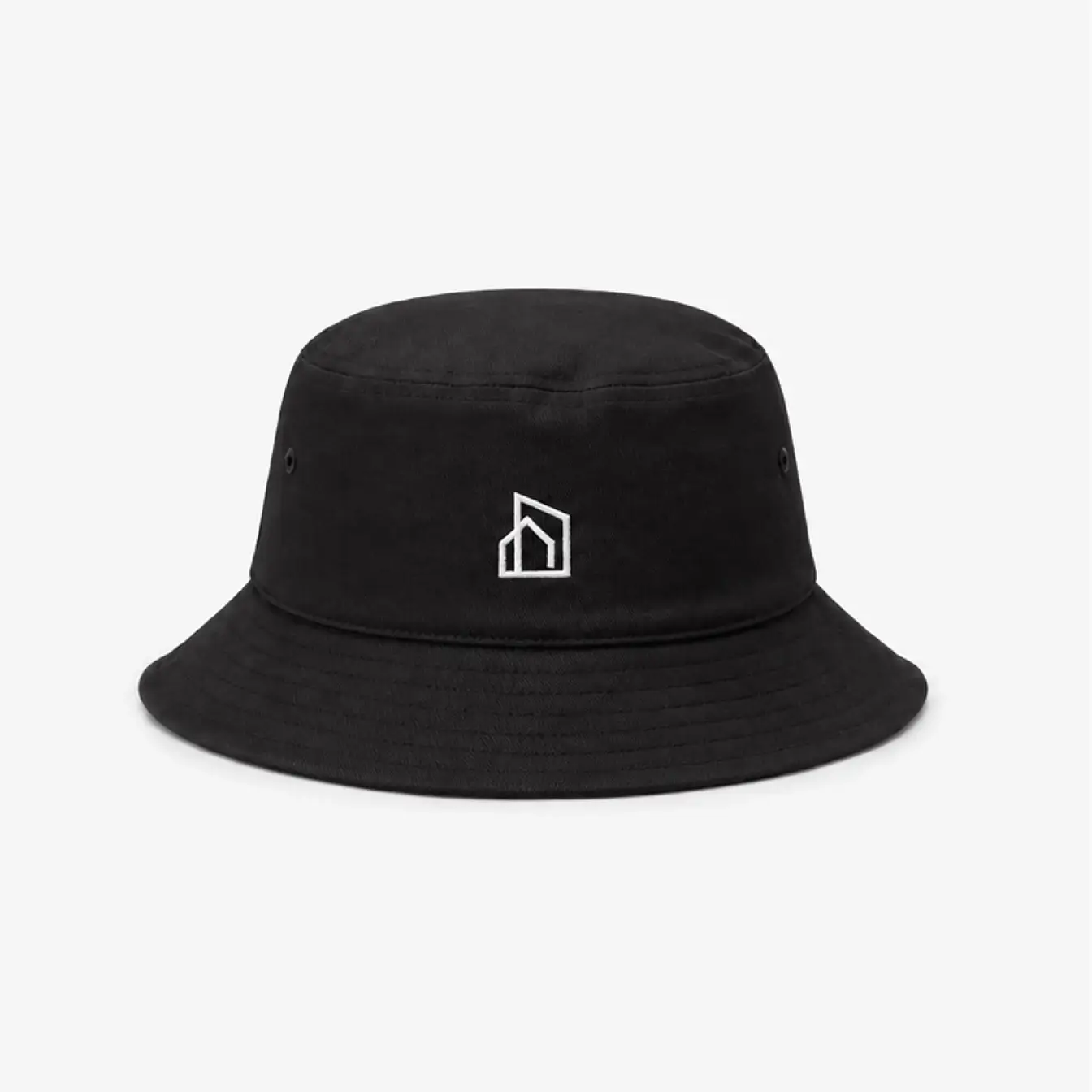 CITY HOME Black Bucket Hat CITY HOME Black Bucket Hat