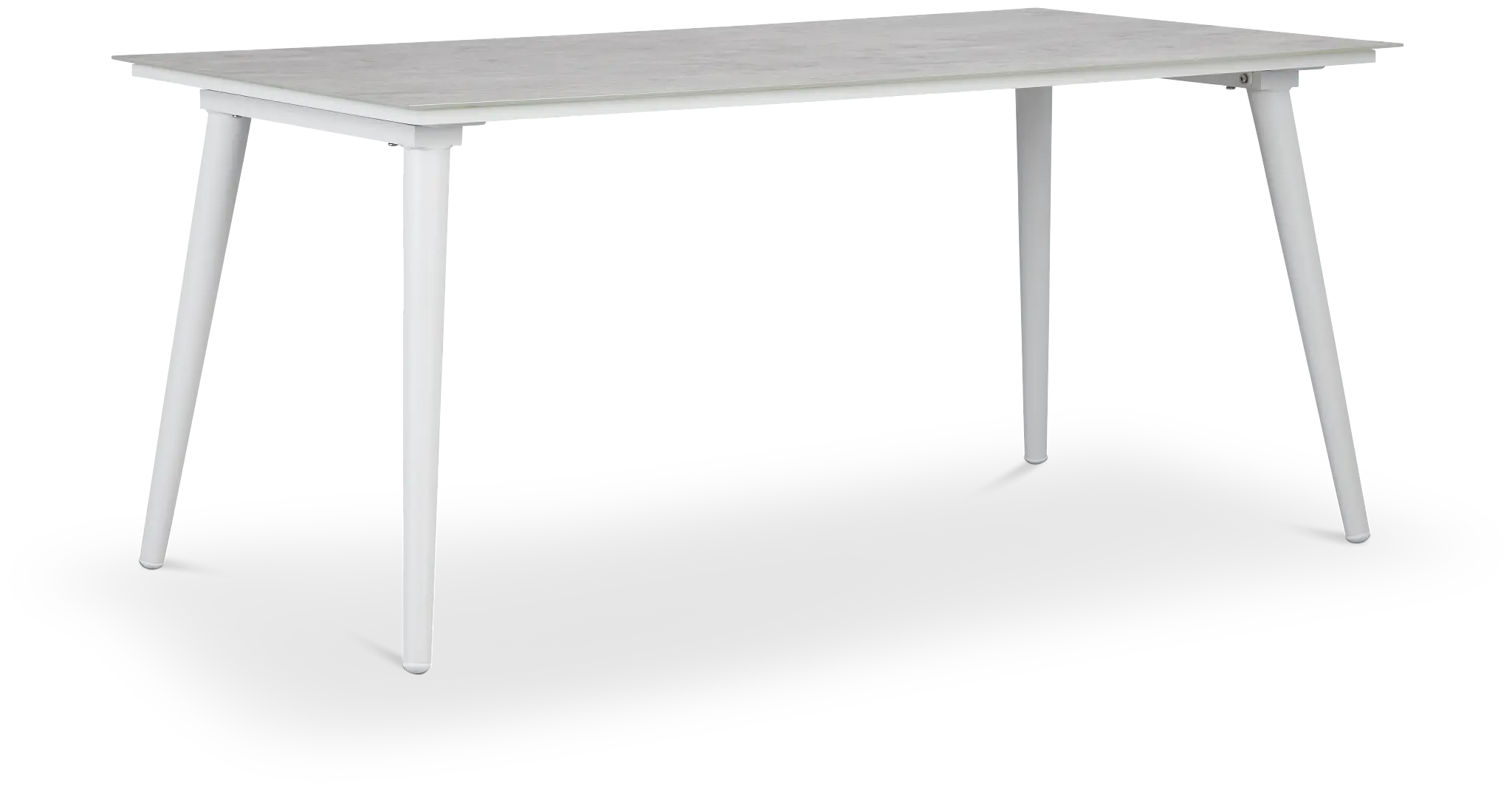 Andes Gray Ceramic Rectangular Table Andes Gray Ceramic Rectangular Table