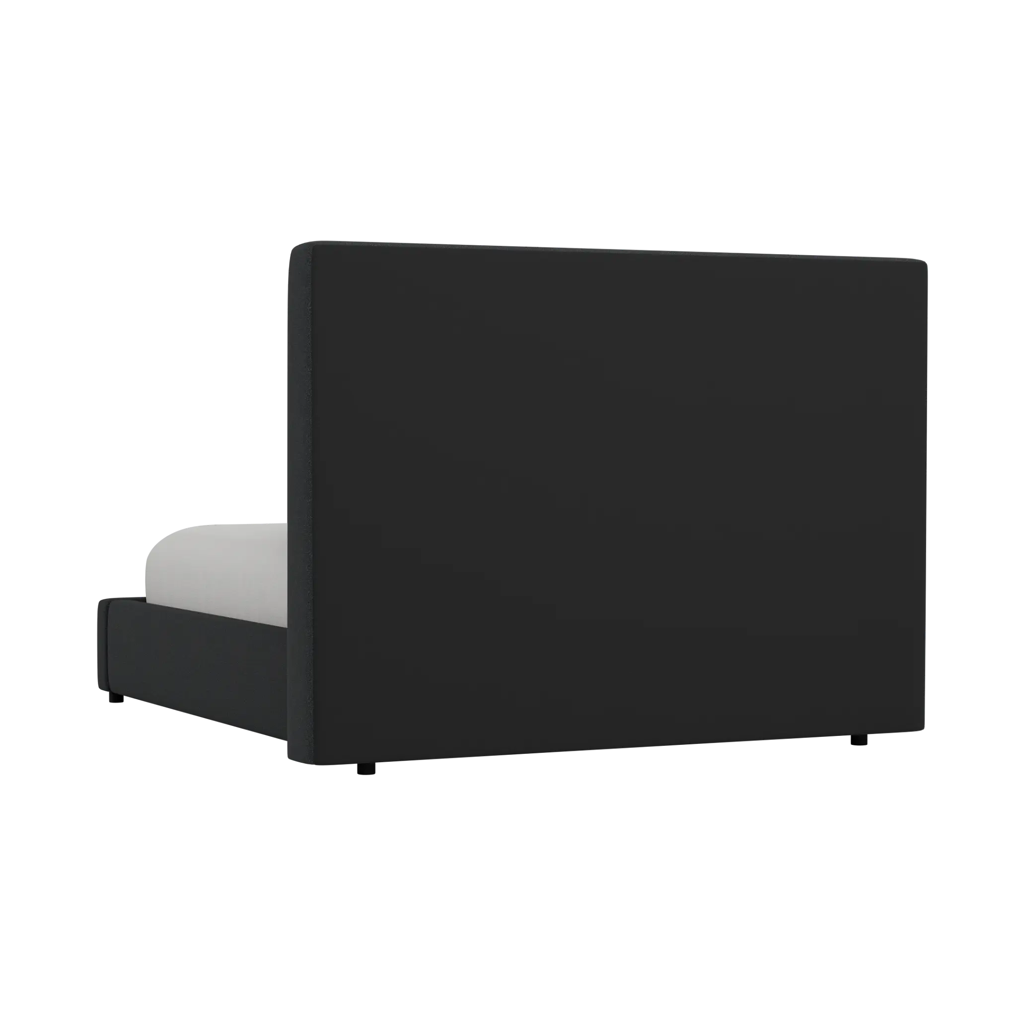 Grayton Elite Black 54" Upholstered Platform Bed Grayton Elite Black 54" Upholstered Platform Bed